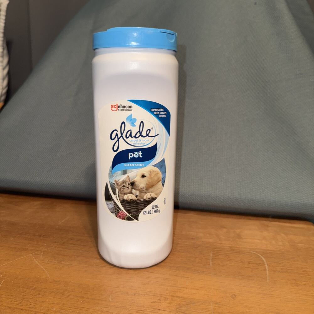 Glade Carpet And Room Refresher Pet Clean Scent 32 Oz New Discontinued HTF NOS
